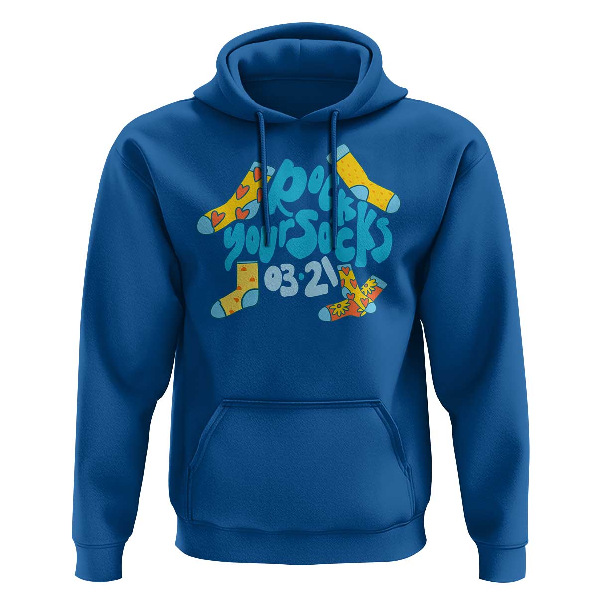 Rock Your Socks Hoodie Down Syndrome Awareness March 21