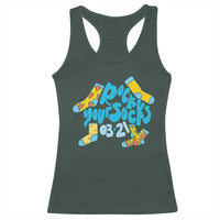 Rock Your Socks Racerback Tank Top Down Syndrome Awareness March 21