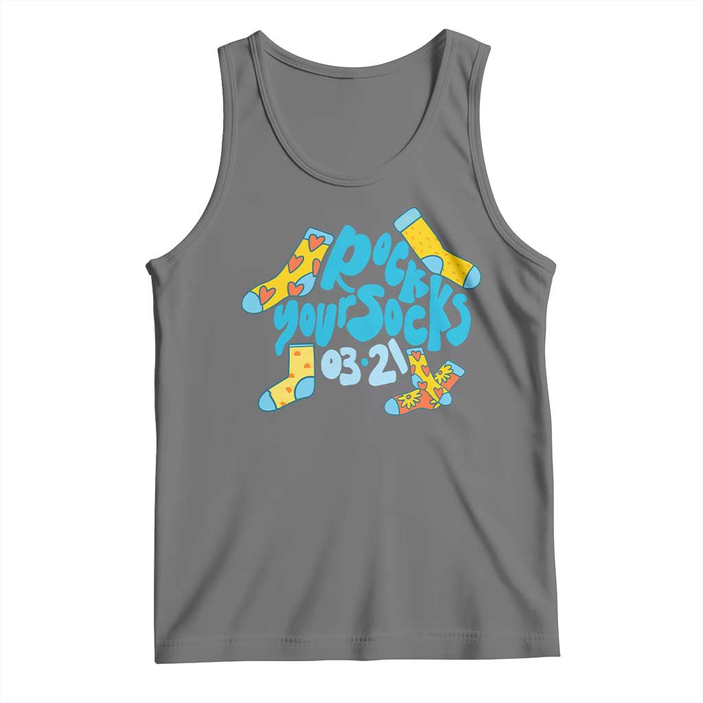 Rock Your Socks Tank Top Down Syndrome Awareness March 21