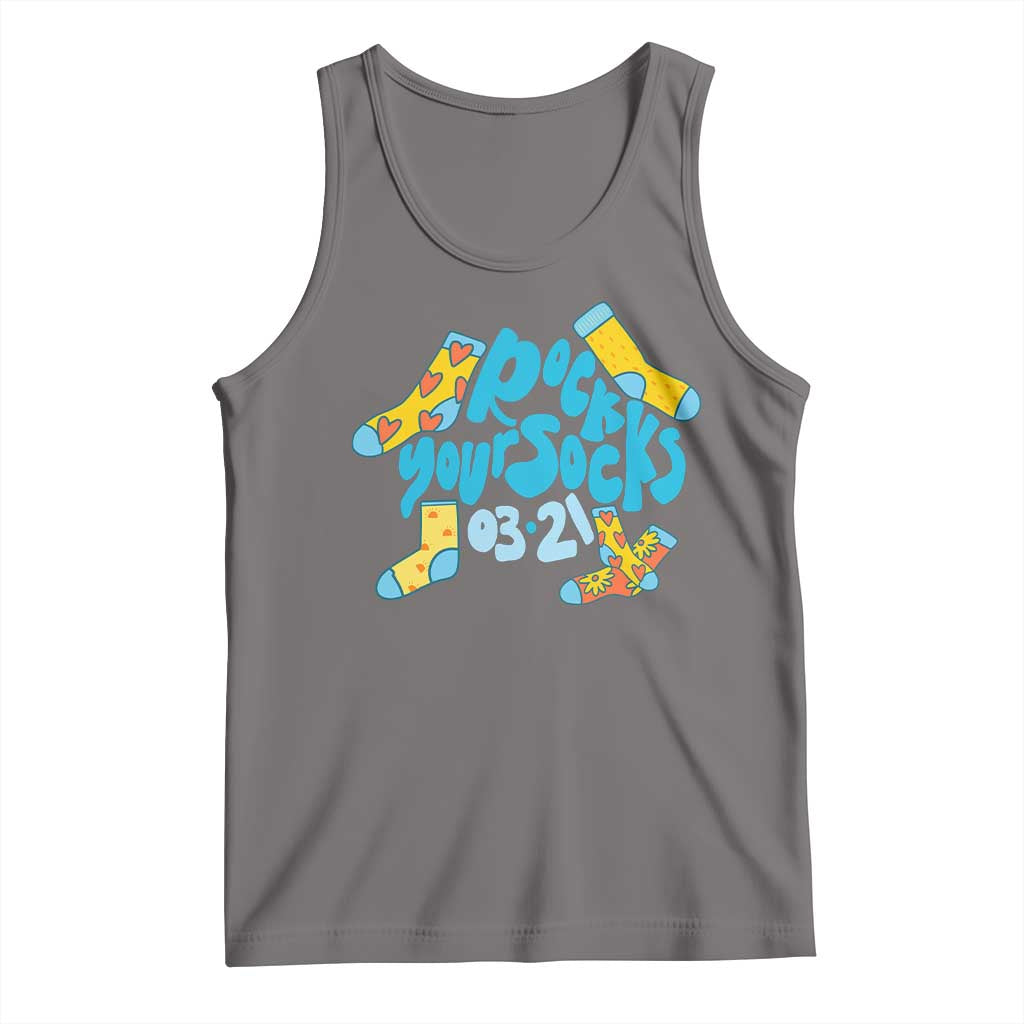 Rock Your Socks Tank Top Down Syndrome Awareness March 21