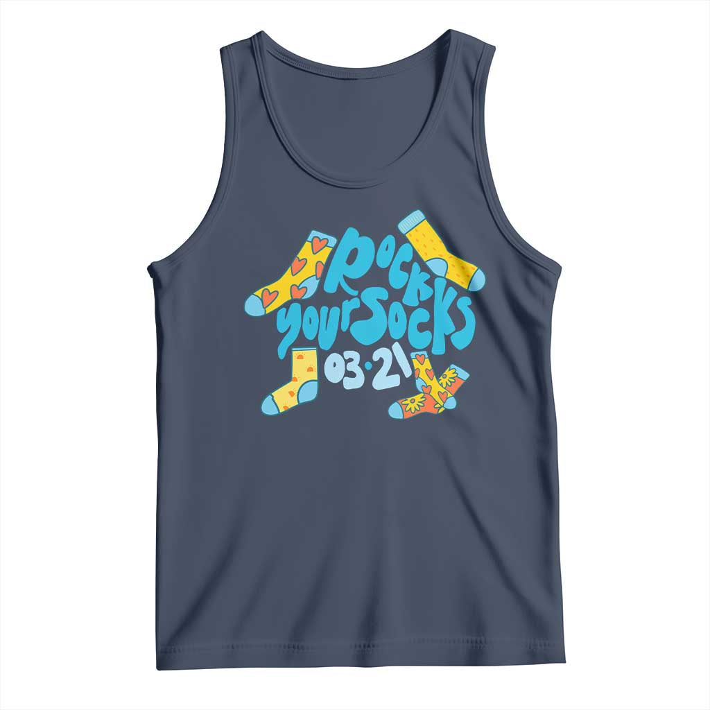 Rock Your Socks Tank Top Down Syndrome Awareness March 21