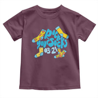 Rock Your Socks Toddler T Shirt Down Syndrome Awareness March 21