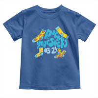 Rock Your Socks Toddler T Shirt Down Syndrome Awareness March 21