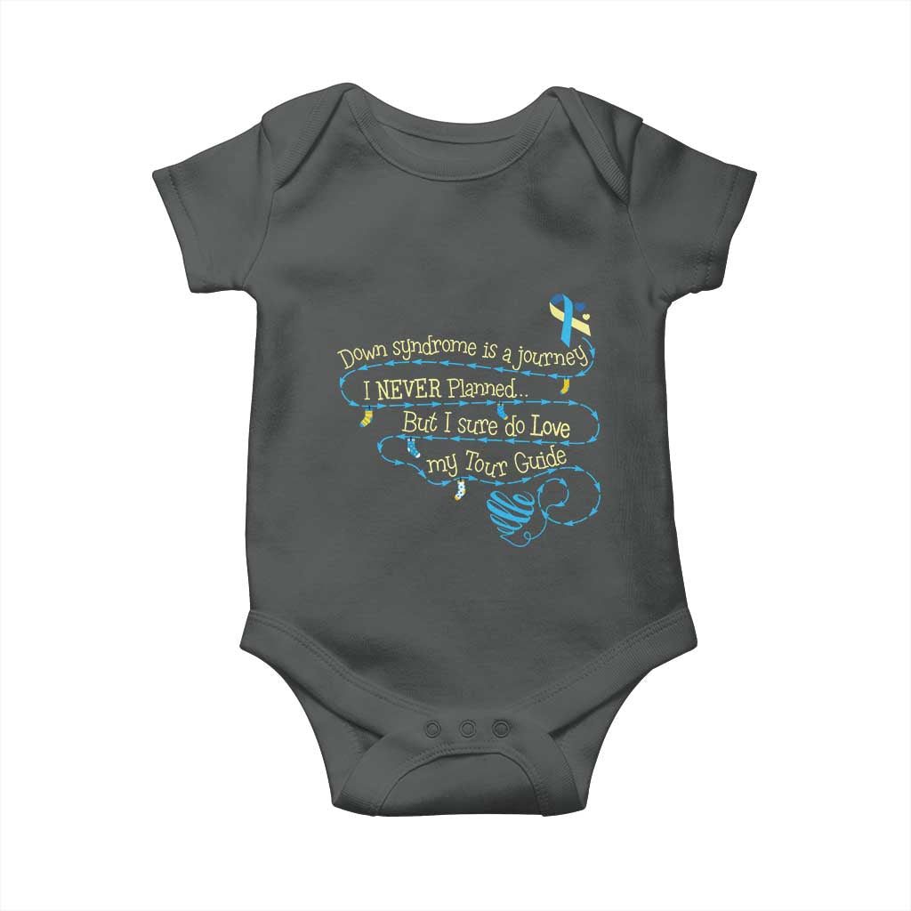 Down Syndrome Awareness Baby Onesie Down Syndrome Is A Journey I Never Planned