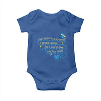 Down Syndrome Awareness Baby Onesie Down Syndrome Is A Journey I Never Planned
