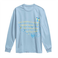 Down Syndrome Awareness Long Sleeve Shirt Down Syndrome Is A Journey I Never Planned