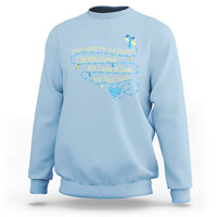 Down Syndrome Awareness Sweatshirt Down Syndrome Is A Journey I Never Planned