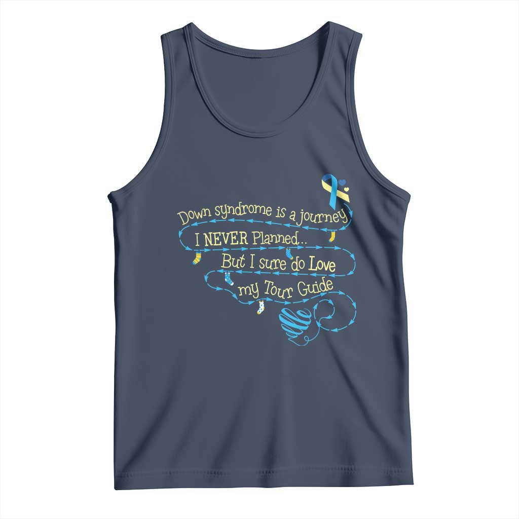Down Syndrome Awareness Tank Top Down Syndrome Is A Journey I Never Planned