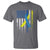 Down Syndrome Awareness Vintage American Flag T Shirt