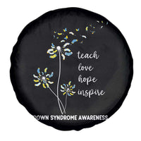 Down Syndrome Awareness Spare Tire Cover Teach Love Hope Inspire Socks Dandelion