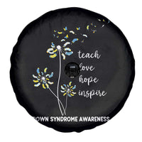 Down Syndrome Awareness Spare Tire Cover Teach Love Hope Inspire Socks Dandelion
