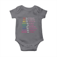 National Women's History Month Baby Onesie Lead Like Tubman Challenge Like Parks