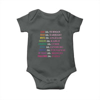 National Women's History Month Baby Onesie Lead Like Tubman Challenge Like Parks
