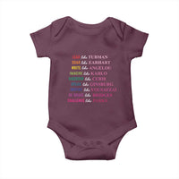 National Women's History Month Baby Onesie Lead Like Tubman Challenge Like Parks