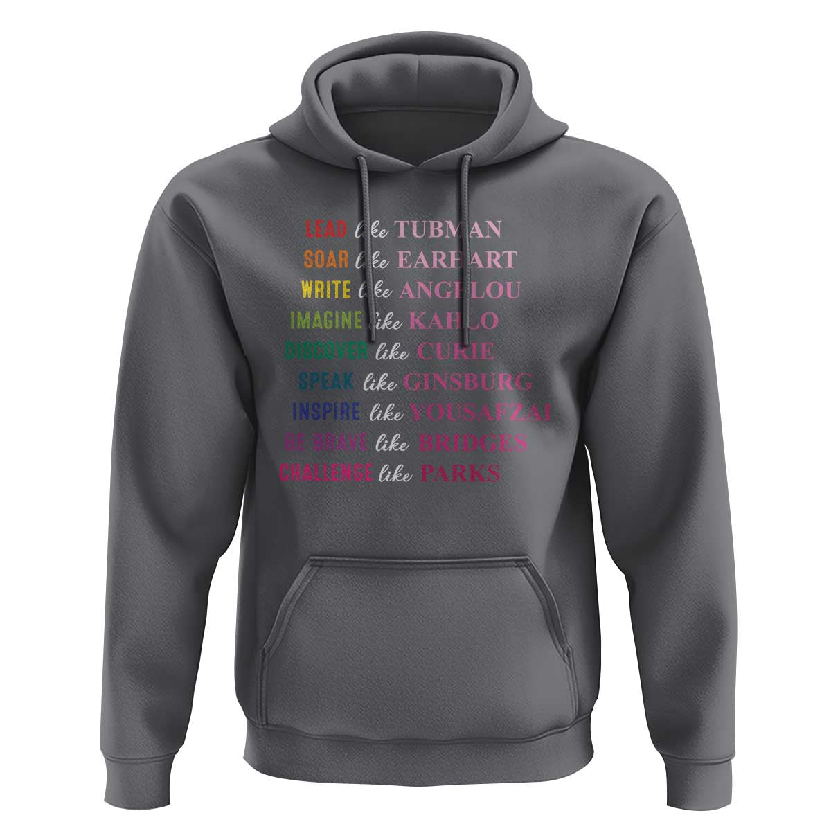 National Women's History Month Hoodie Lead Like Tubman Challenge Like Parks