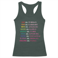 National Women's History Month Racerback Tank Top Lead Like Tubman Challenge Like Parks