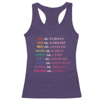 National Women's History Month Racerback Tank Top Lead Like Tubman Challenge Like Parks