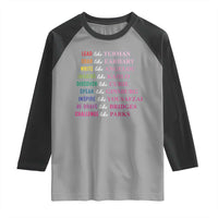 National Women's History Month Raglan Shirt Lead Like Tubman Challenge Like Parks