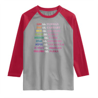 National Women's History Month Raglan Shirt Lead Like Tubman Challenge Like Parks