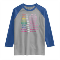 National Women's History Month Raglan Shirt Lead Like Tubman Challenge Like Parks