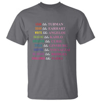 National Women's History Month T Shirt Lead Like Tubman Challenge Like Parks