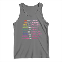 National Women's History Month Tank Top Lead Like Tubman Challenge Like Parks
