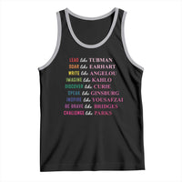 National Women's History Month Tank Top Lead Like Tubman Challenge Like Parks