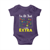 I’m All That A Little Extra Down Syndrome Awareness Day Baby Onesie
