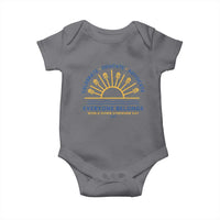 World Down Syndrome Day Baby Onesie Celebrate Educate Advocate Everyone Belongs Sunshine