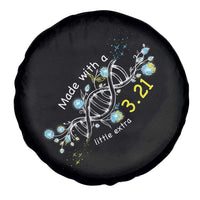 World Down Syndrome Day Made With A Little Extra Spare Tire Cover March 21 DNA Flower
