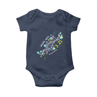 World Down Syndrome Day Made With A Little Extra Baby Onesie March 21 DNA Flower
