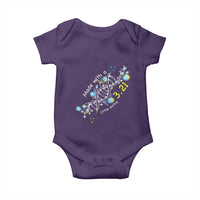 World Down Syndrome Day Made With A Little Extra Baby Onesie March 21 DNA Flower