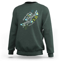 World Down Syndrome Day Made With A Little Extra Sweatshirt March 21 DNA Flower