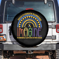 Down Syndrome Awareness Spare Tire Cover Imagine A Rainbow With An Extra Color Heart Rainbow