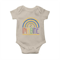 Down Syndrome Awareness Baby Onesie Imagine A Rainbow With An Extra Color Heart Rainbow