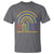 Down Syndrome Awareness T Shirt Imagine A Rainbow With An Extra Color Heart Rainbow