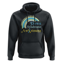 Down Syndrome Awareness Hoodie Imagine A Rainbow With An Extra Color