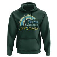 Down Syndrome Awareness Hoodie Imagine A Rainbow With An Extra Color