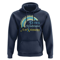 Down Syndrome Awareness Hoodie Imagine A Rainbow With An Extra Color