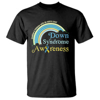 Down Syndrome Awareness T Shirt Imagine A Rainbow With An Extra Color