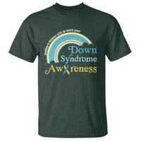 Down Syndrome Awareness T Shirt Imagine A Rainbow With An Extra Color