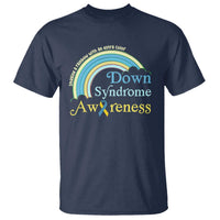 Down Syndrome Awareness T Shirt Imagine A Rainbow With An Extra Color