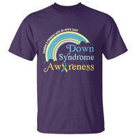 Down Syndrome Awareness T Shirt Imagine A Rainbow With An Extra Color