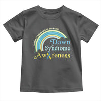 Down Syndrome Awareness Toddler T Shirt Imagine A Rainbow With An Extra Color