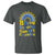 Down Syndrome Awareness T Shirt Brave Strong Smart Capable Rainbow