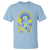 Down Syndrome Awareness T Shirt Brave Strong Smart Capable Rainbow