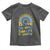 Down Syndrome Awareness Toddler T Shirt Brave Strong Smart Capable Rainbow