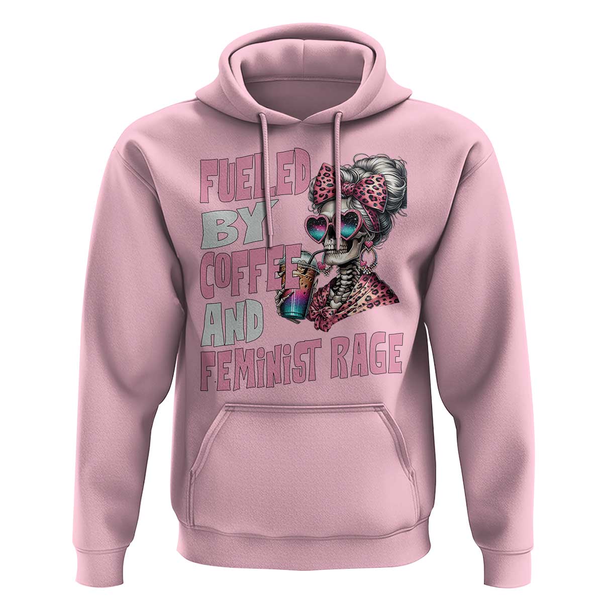 Fueled By Coffee And Feminist Rage Hoodie Feminism Coffee Lovers