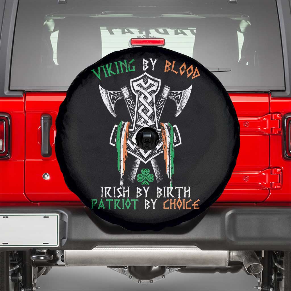 Viking By Blood Irish By Birth Patriot By Choice Spare Tire Cover Irish Viking Axes Celtic Knot