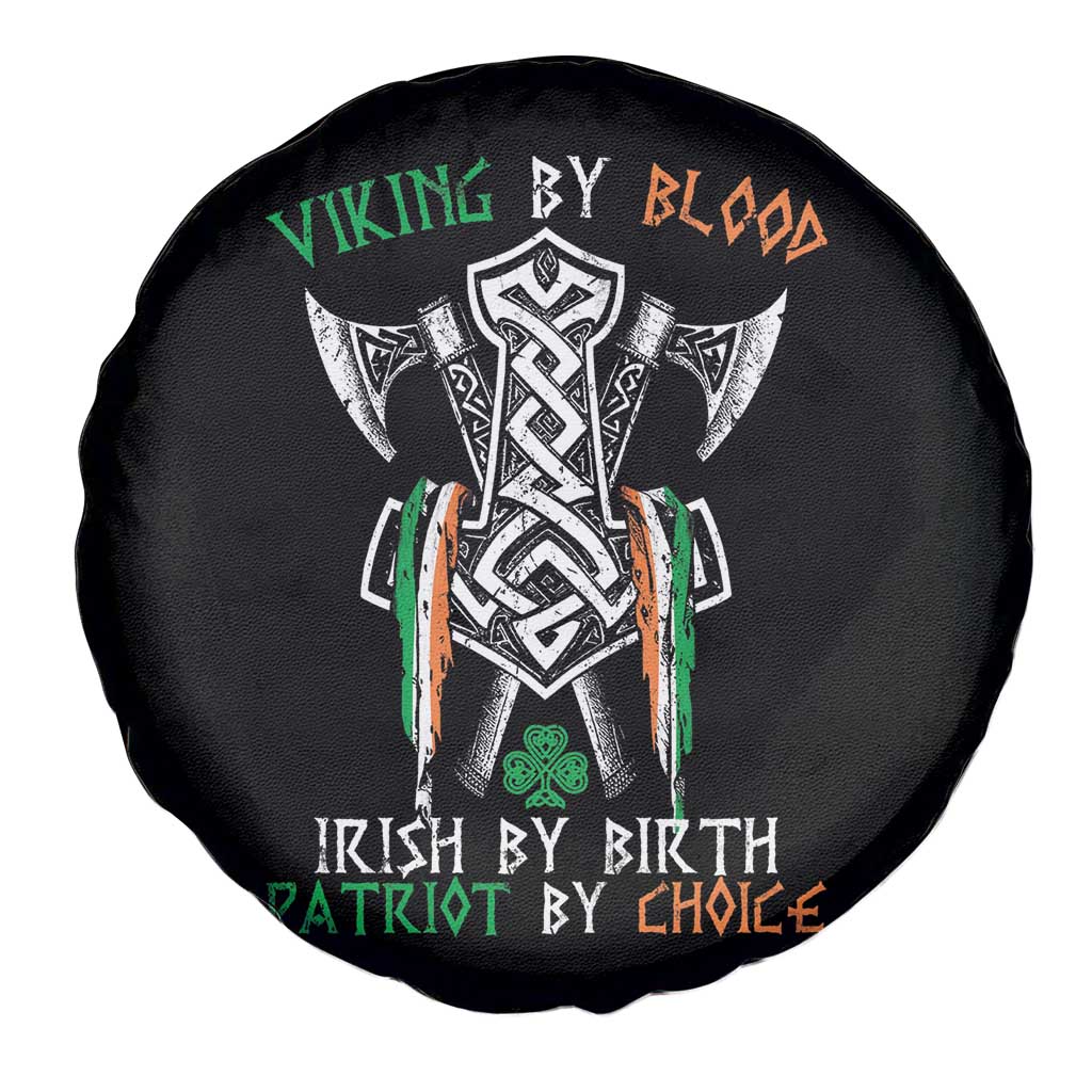 Viking By Blood Irish By Birth Patriot By Choice Spare Tire Cover Irish Viking Axes Celtic Knot